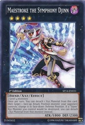 Maestroke the Symphony Djinn (SP14-EN031) - Star Pack 2014 1st Edition Star Pack 2014 Yugioh Single  Squirtle Squad Card Shop.