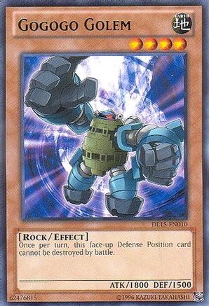 Gogogo Golem (Green) (DL15-EN010) - Duelist League Promo Unlimited Duelist League Promo Yugioh Single  Squirtle Squad Card Shop.