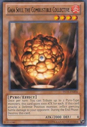 Gaia Soul the Combustible Collective (Green) (DL15-EN004) - Duelist League Promo Unlimited Duelist League Promo Yugioh Single  Squirtle Squad Card Shop.