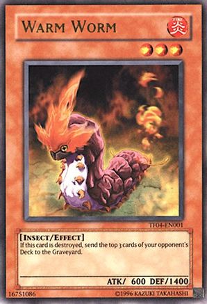 Warm Worm (5D's Tag Force 4) (TF04-EN001) - Yu-Gi-Oh! Video Game Promotional Cards Unlimited Yu-Gi-Oh! Video Game Promotional Cards Yugioh Single  Squirtle Squad Card Shop.
