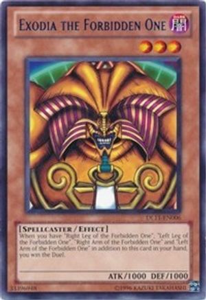 Exodia the Forbidden One (Blue) (DL11-EN006) - Duelist League Promo Unlimited Duelist League Promo Yugioh Single  Squirtle Squad Card Shop.