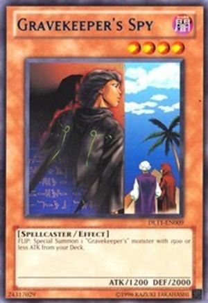 Gravekeeper's Spy (Blue) (DL11-EN009) - Duelist League Promo Unlimited Duelist League Promo Yugioh Single  Squirtle Squad Card Shop.