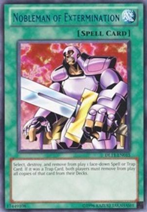 Nobleman of Extermination (Blue) (DL11-EN015) - Duelist League Promo Unlimited Duelist League Promo Yugioh Single  Squirtle Squad Card Shop.