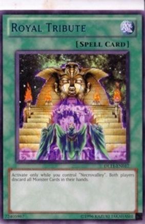 Royal Tribute (Blue) (DL11-EN017) - Duelist League Promo Unlimited Duelist League Promo Yugioh Single  Squirtle Squad Card Shop.