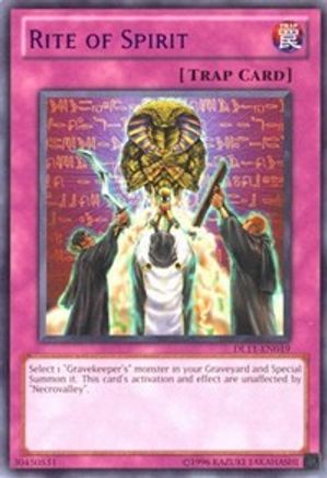 Rite of Spirit (Purple) (DL11-EN019) - Duelist League Promo Unlimited Duelist League Promo Yugioh Single  Squirtle Squad Card Shop.