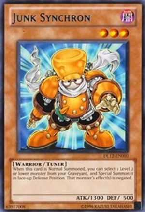 Junk Synchron (Blue) (DL12-EN010) - Duelist League Promo Unlimited Duelist League Promo Yugioh Single  Squirtle Squad Card Shop.