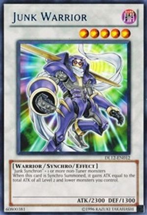 Junk Warrior (Blue) (DL12-EN012) - Duelist League Promo Unlimited Duelist League Promo Yugioh Single  Squirtle Squad Card Shop.