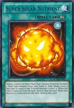 Super Solar Nutrient (Blue) (DL12-EN017) - Duelist League Promo Unlimited Duelist League Promo Yugioh Single  Squirtle Squad Card Shop.