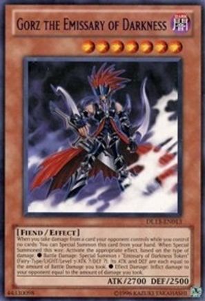 Gorz the Emissary of Darkness (Purple) (DL13-EN013) - Duelist League Promo Unlimited Duelist League Promo Yugioh Single  Squirtle Squad Card Shop.