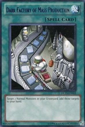 Dark Factory of Mass Production (Purple) (DL13-EN015) - Duelist League Promo Unlimited Duelist League Promo Yugioh Single  Squirtle Squad Card Shop.