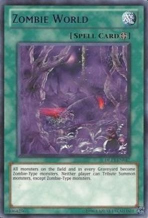 Zombie World (Blue) (DL13-EN017) - Duelist League Promo Unlimited Duelist League Promo Yugioh Single  Squirtle Squad Card Shop.