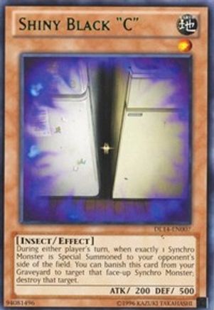 Shiny Black "C" (Green) (DL14-EN007) - Duelist League Promo Unlimited Duelist League Promo Yugioh Single  Squirtle Squad Card Shop.