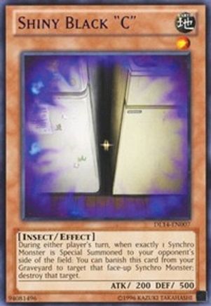 Shiny Black "C" (Purple) (DL14-EN007) - Duelist League Promo Unlimited Duelist League Promo Yugioh Single  Squirtle Squad Card Shop.