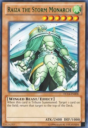 Raiza the Storm Monarch (Green) (DL14-EN008) - Duelist League Promo Unlimited Duelist League Promo Yugioh Single  Squirtle Squad Card Shop.