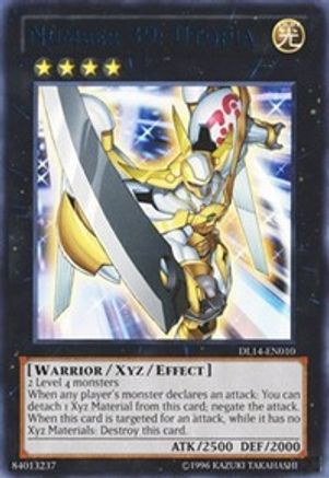 Number 39: Utopia (Blue) (DL14-EN010) - Duelist League Promo Unlimited Duelist League Promo Yugioh Single  Squirtle Squad Card Shop.