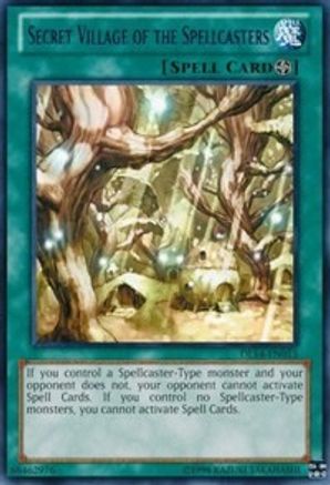 Secret Village of the Spellcasters (Blue) (DL14-EN013) - Duelist League Promo Unlimited Duelist League Promo Yugioh Single  Squirtle Squad Card Shop.