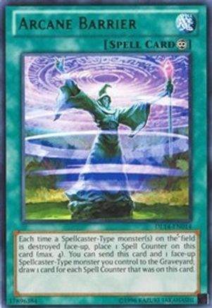 Arcane Barrier (Green) (DL14-EN014) - Duelist League Promo Unlimited Duelist League Promo Yugioh Single  Squirtle Squad Card Shop.