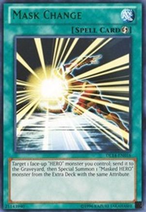 Mask Change (Green) (DL14-EN016) - Duelist League Promo Unlimited Duelist League Promo Yugioh Single  Squirtle Squad Card Shop.