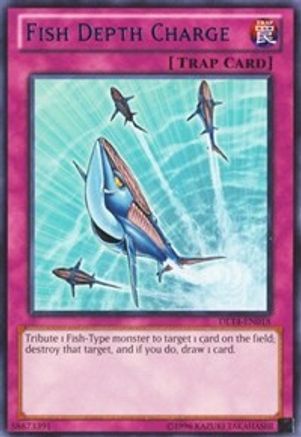 Fish Depth Charge (Blue) (DL14-EN018) - Duelist League Promo Unlimited Duelist League Promo Yugioh Single  Squirtle Squad Card Shop.
