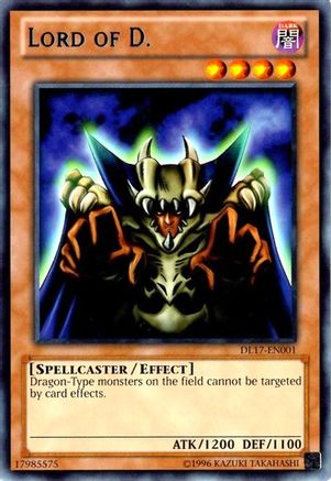 Lord of D. (Green) (DL17-EN001) - Duelist League Promo Unlimited Duelist League Promo Yugioh Single  Squirtle Squad Card Shop.