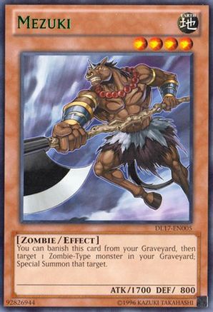 Mezuki (Green) (DL17-EN005) - Duelist League Promo Unlimited Duelist League Promo Yugioh Single  Squirtle Squad Card Shop.