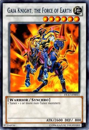 Gaia Knight, the Force of Earth (Blue) (DL17-EN011) - Duelist League Promo Unlimited Duelist League Promo Yugioh Single  Squirtle Squad Card Shop.