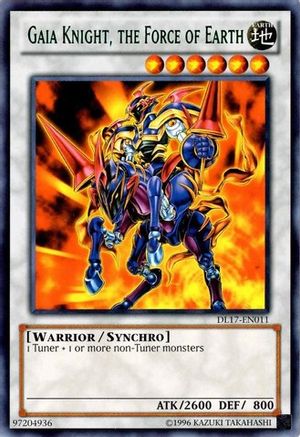 Gaia Knight, the Force of Earth (Green) (DL17-EN011) - Duelist League Promo Unlimited Duelist League Promo Yugioh Single  Squirtle Squad Card Shop.