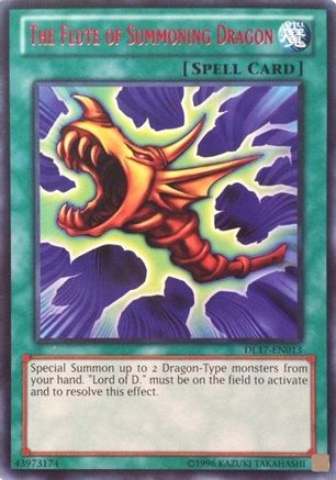 The Flute of Summoning Dragon (Red) (DL17-EN013) - Duelist League Promo Unlimited Duelist League Promo Yugioh Single  Squirtle Squad Card Shop.