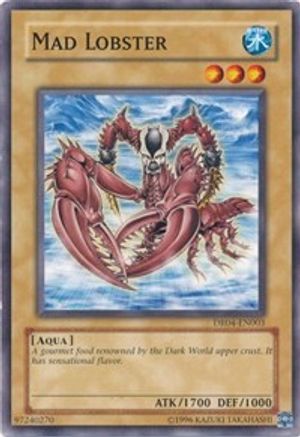 Mad Lobster (DR04-EN003) - Dark Revelation Volume 4 Unlimited Dark Revelation Volume 4 Yugioh Single  Squirtle Squad Card Shop.