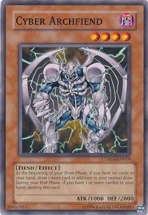 Cyber Archfiend (DR04-EN019) - Dark Revelation Volume 4 Unlimited Dark Revelation Volume 4 Yugioh Single  Squirtle Squad Card Shop.