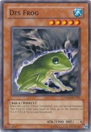 Des Frog (DR04-EN026) - Dark Revelation Volume 4 Unlimited Dark Revelation Volume 4 Yugioh Single  Squirtle Squad Card Shop.