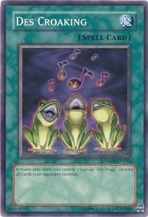 Des Croaking (DR04-EN042) - Dark Revelation Volume 4 Unlimited Dark Revelation Volume 4 Yugioh Single  Squirtle Squad Card Shop.