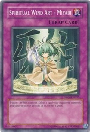 Spiritual Wind Art - Miyabi (DR04-EN053) - Dark Revelation Volume 4 Unlimited Dark Revelation Volume 4 Yugioh Single  Squirtle Squad Card Shop.