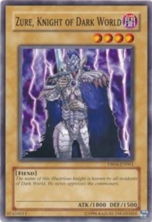 Zure, Knight of Dark World (DR04-EN061) - Dark Revelation Volume 4 Unlimited Dark Revelation Volume 4 Yugioh Single  Squirtle Squad Card Shop.