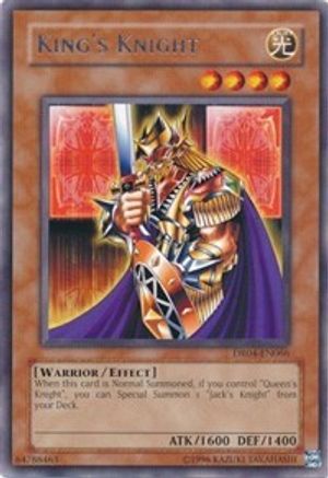 King's Knight (DR04-EN066) - Dark Revelation Volume 4 Unlimited Dark Revelation Volume 4 Yugioh Single  Squirtle Squad Card Shop.