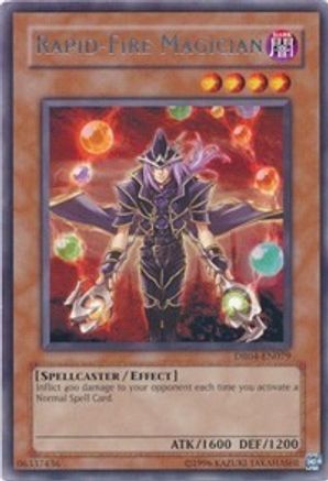 Rapid-Fire Magician (DR04-EN079) - Dark Revelation Volume 4 Unlimited Dark Revelation Volume 4 Yugioh Single  Squirtle Squad Card Shop.