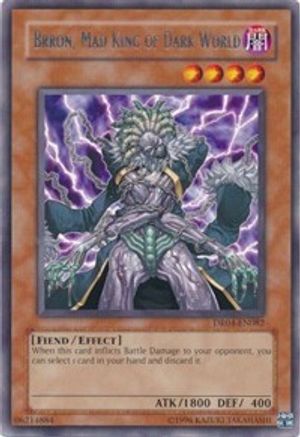 Brron, Mad King of Dark World (DR04-EN082) - Dark Revelation Volume 4 Unlimited Dark Revelation Volume 4 Yugioh Single  Squirtle Squad Card Shop.