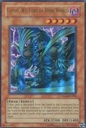 Goldd, Wu-Lord of Dark World (DR04-EN084) - Dark Revelation Volume 4 Unlimited Dark Revelation Volume 4 Yugioh Single  Squirtle Squad Card Shop.