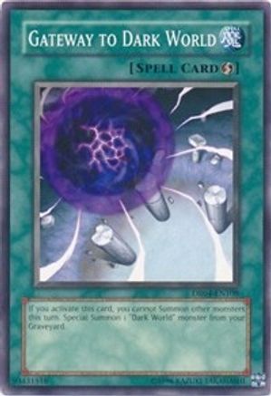 Gateway to Dark World (DR04-EN108) - Dark Revelation Volume 4 Unlimited Dark Revelation Volume 4 Yugioh Single  Squirtle Squad Card Shop.