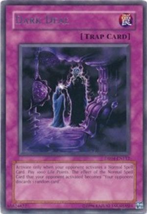 Dark Deal (DR04-EN112) - Dark Revelation Volume 4 Unlimited Dark Revelation Volume 4 Yugioh Single  Squirtle Squad Card Shop.