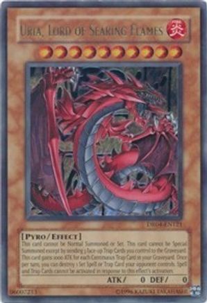 Uria, Lord of Searing Flames (DR04-EN121) - Dark Revelation Volume 4 Unlimited Dark Revelation Volume 4 Yugioh Single  Squirtle Squad Card Shop.
