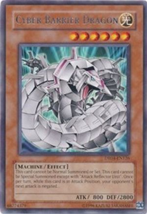 Cyber Barrier Dragon (DR04-EN126) - Dark Revelation Volume 4 Unlimited Dark Revelation Volume 4 Yugioh Single  Squirtle Squad Card Shop.