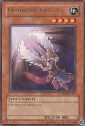 Chainsaw Insect (DR04-EN141) - Dark Revelation Volume 4 Unlimited Dark Revelation Volume 4 Yugioh Single  Squirtle Squad Card Shop.