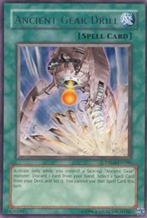 Ancient Gear Drill (DR04-EN160) - Dark Revelation Volume 4 Unlimited Dark Revelation Volume 4 Yugioh Single  Squirtle Squad Card Shop.