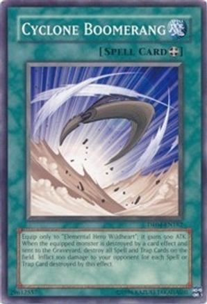 Cyclone Boomerang (DR04-EN162) - Dark Revelation Volume 4 Unlimited Dark Revelation Volume 4 Yugioh Single  Squirtle Squad Card Shop.
