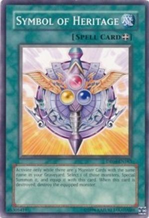 Symbol of Heritage (DR04-EN163) - Dark Revelation Volume 4 Unlimited Dark Revelation Volume 4 Yugioh Single  Squirtle Squad Card Shop.