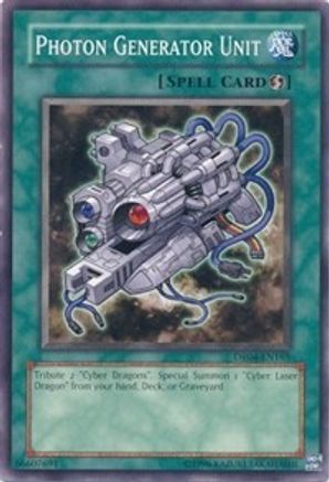 Photon Generator Unit (DR04-EN165) - Dark Revelation Volume 4 Unlimited Dark Revelation Volume 4 Yugioh Single  Squirtle Squad Card Shop.