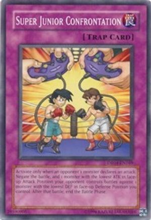 Super Junior Confrontation (DR04-EN169) - Dark Revelation Volume 4 Unlimited Dark Revelation Volume 4 Yugioh Single  Squirtle Squad Card Shop.
