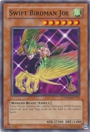 Swift Birdman Joe (DR04-EN192) - Dark Revelation Volume 4 Unlimited Dark Revelation Volume 4 Yugioh Single  Squirtle Squad Card Shop.