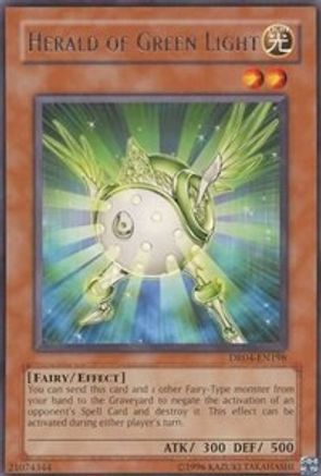 Herald of Green Light (DR04-EN198) - Dark Revelation Volume 4 Unlimited Dark Revelation Volume 4 Yugioh Single  Squirtle Squad Card Shop.
